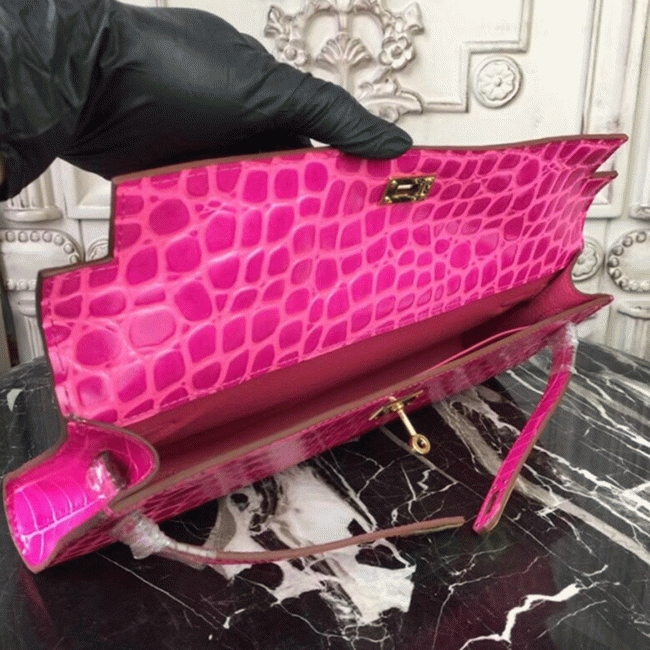 replica hermes Kelly Cut bag108