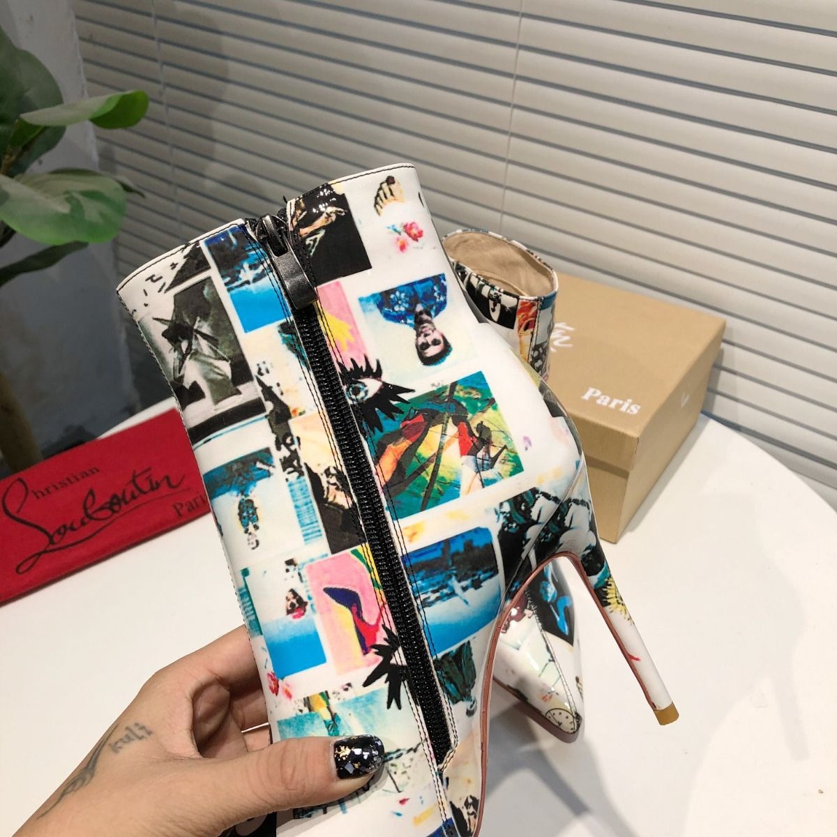 christian_louboutin_so_kate_booty_ankle_boots_100mm_collage_patent_multicolor_3